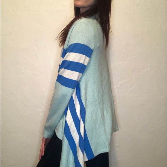 Vineyard Vines Cardigan Blue Stripes Medium M - Picture 3 of 9